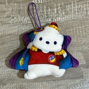 ! NEW RARE !New Hello Kitty Pochacco x Yu-Gi-Oh! McDonald’s Anime Plush Keychain